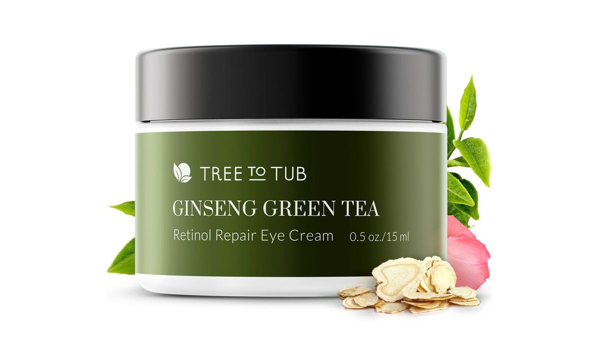 Tree to Tub Ginseng Green Tea Retinol Repair Eye Cream