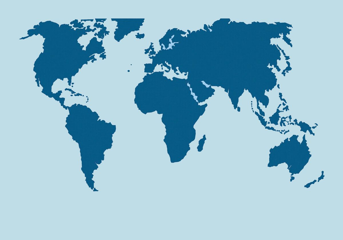 蓝色区域蓝色区域饮食蓝色世界地图