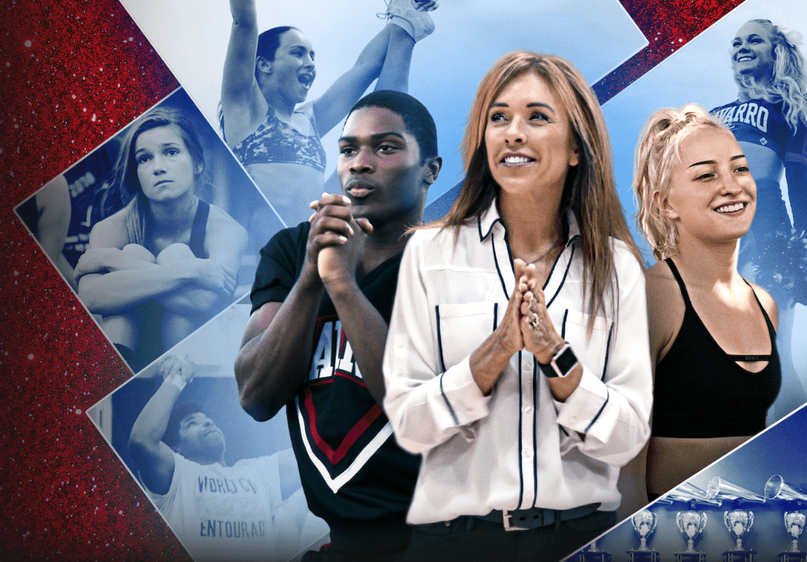 cheer tv-series Netflix reality-tv- exercise cheerleader cheer health