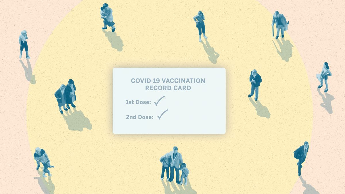 covid vaccination report card