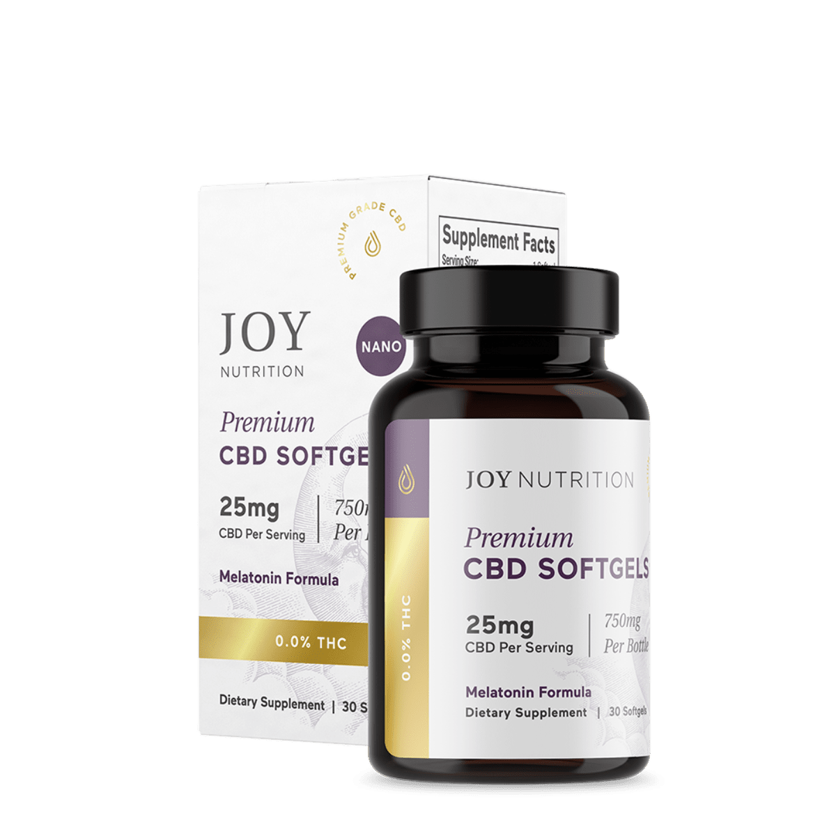 Joy Organics Softgels with Melatonin + CBN