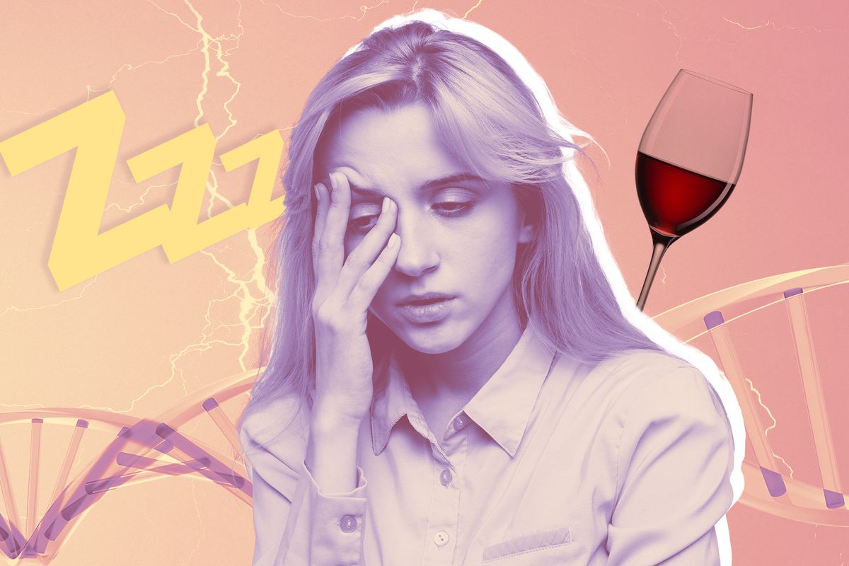 What Causes Chronic Migraines? 13 Risk Factors and Triggers to Know , Displeased woman nearly falling asleep at work, hold her head with hand.Sleepy student spending time in university, feels lack of energy. Sleep deprivation, insomnia, apathy, weariness concept
