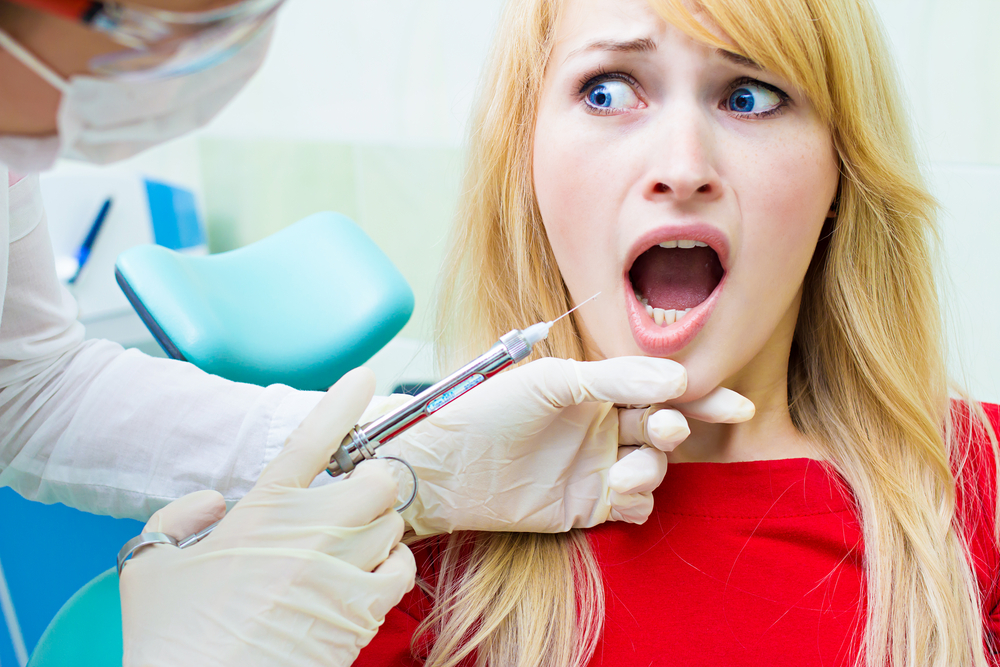 Picture of Woman Who is Afraid of the Dentist