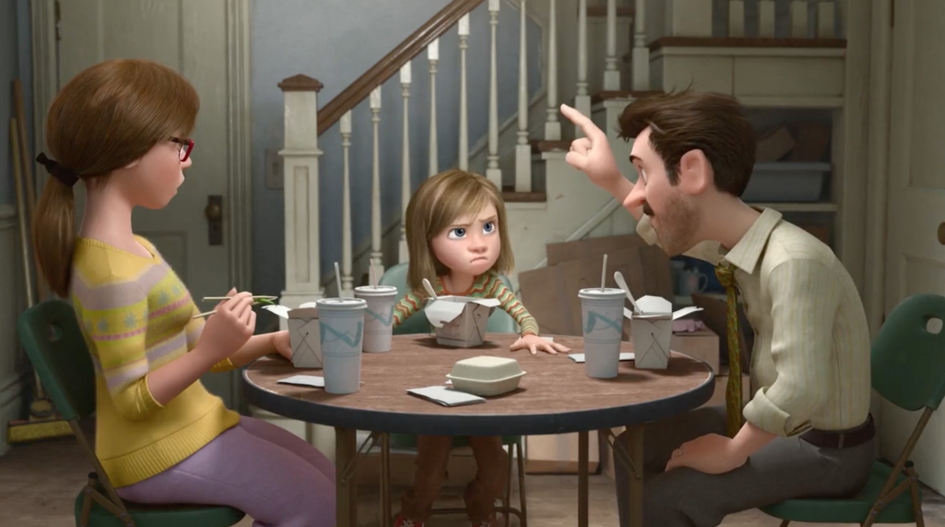 Picture of Inside Out Movie Table Scene