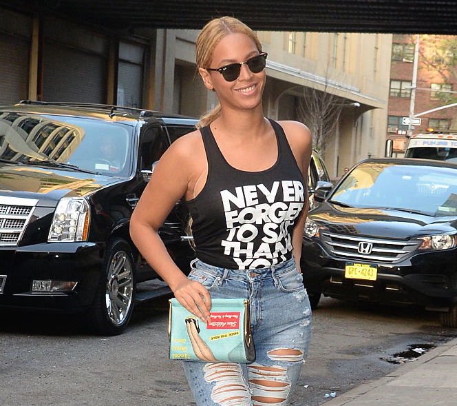 Celebrity Sightings In New York City - May 11, 2015