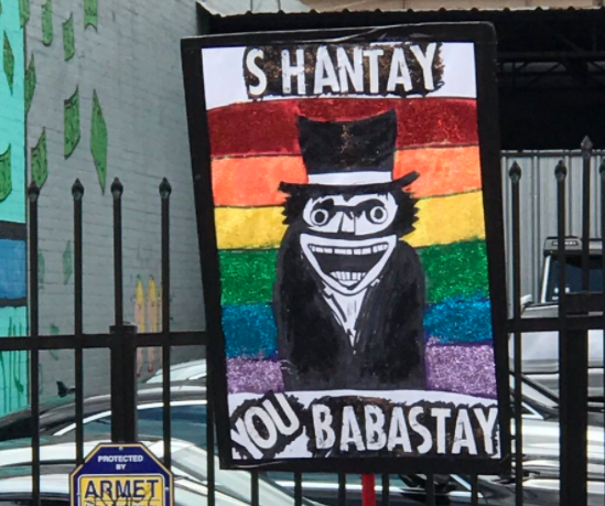 Image of the Babadook at Pride