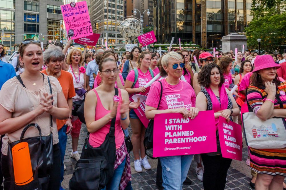 Planned Parenthood organized #PinkOut Day