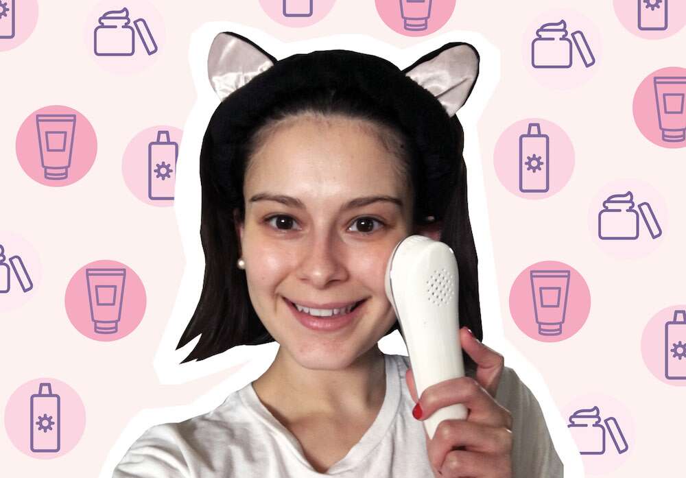 I tried this skin care device, and it acted like a shrink ray gun on my  pores | HelloGiggles