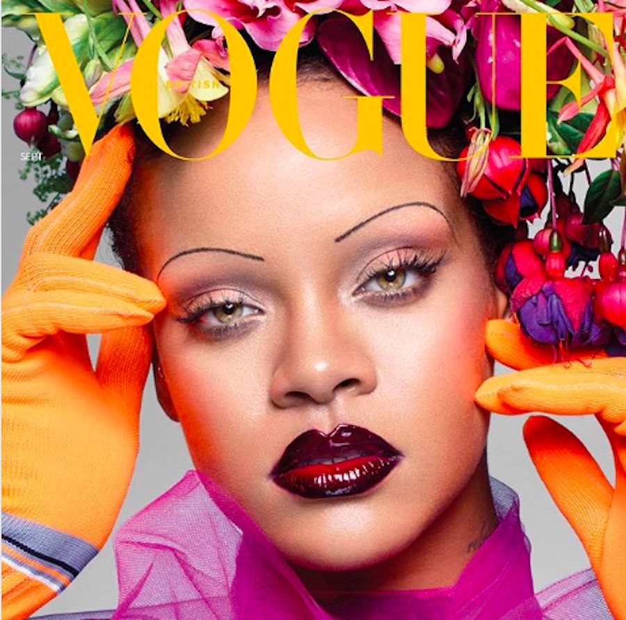 Rihanna British Vogue Cover Beauty