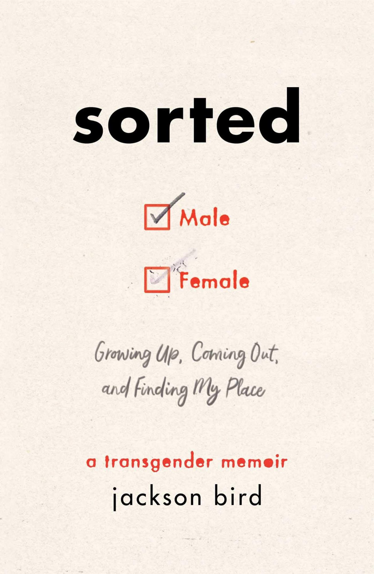 Sorted book cover