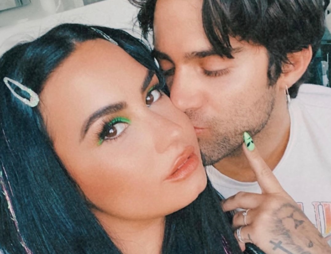 demi lovato engaged max ehrich