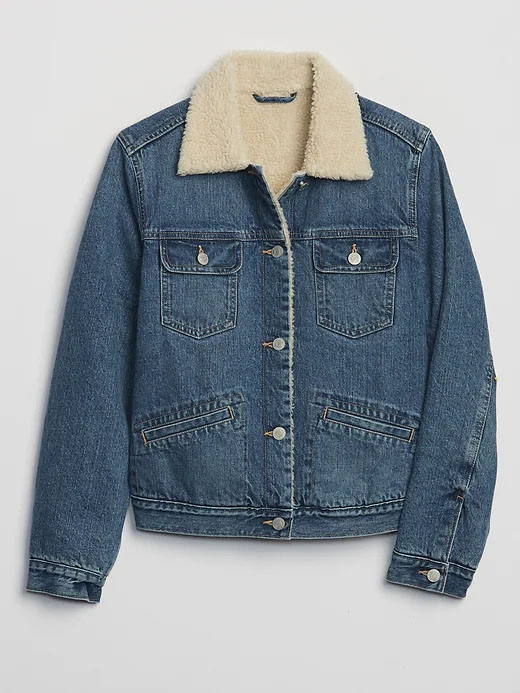 sherpa jean jacket