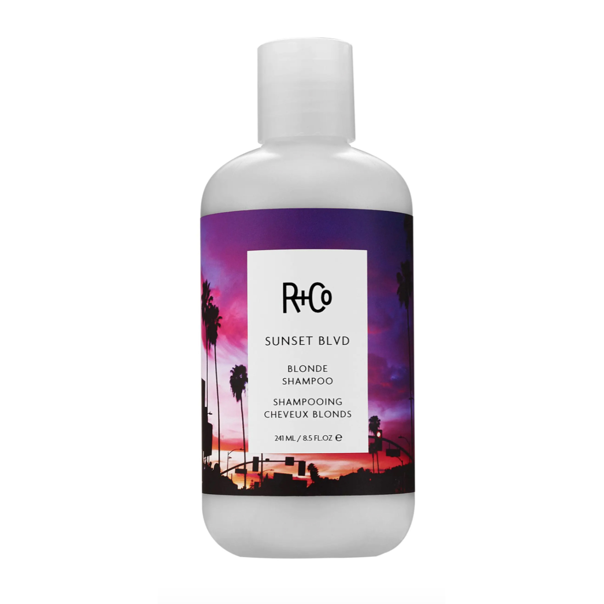 dark hair with highlights tips r+co purple shampoo