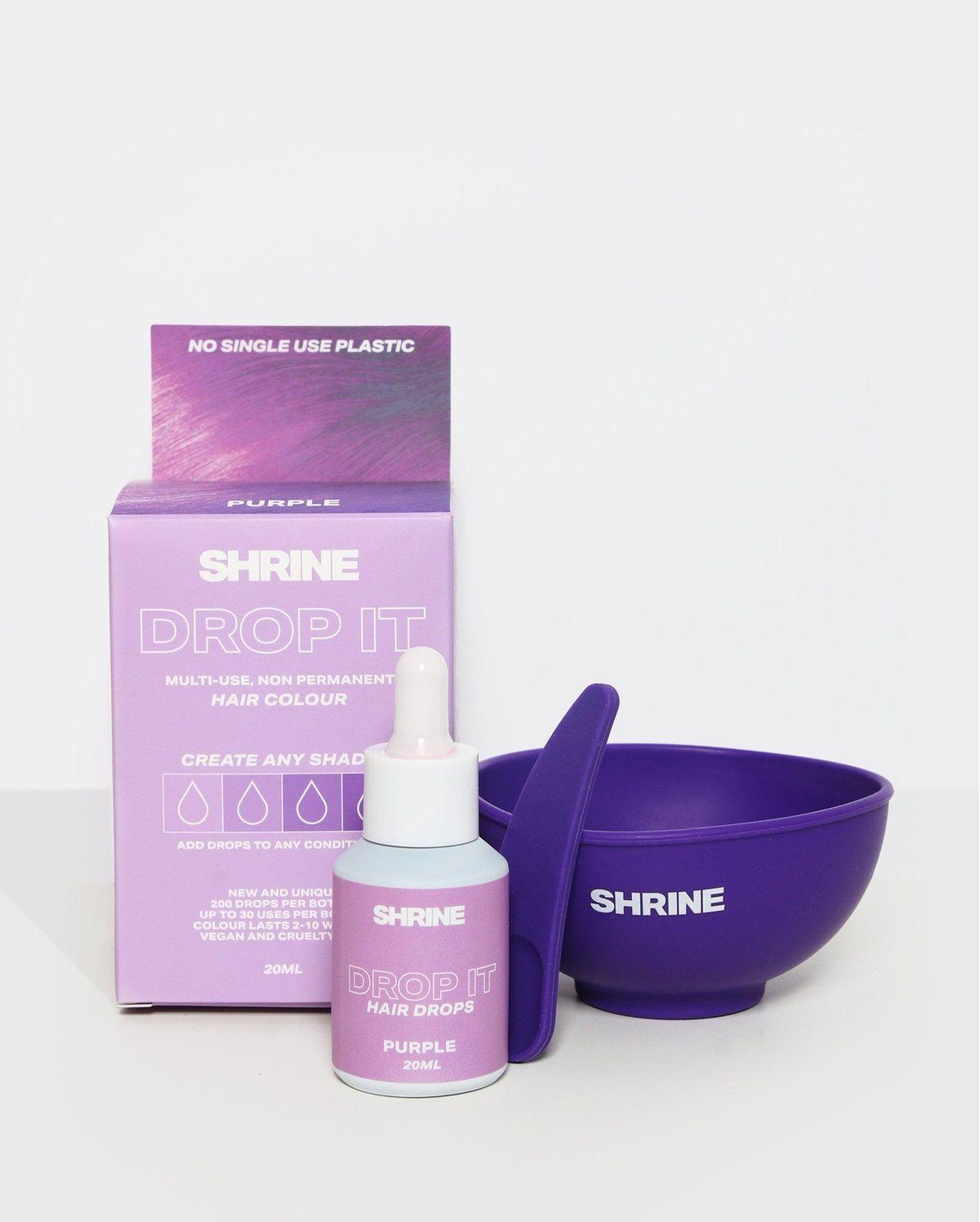 shrine purple hair dye