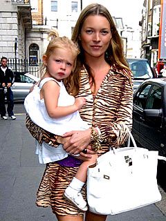 Kate Moss & daughter Lila
