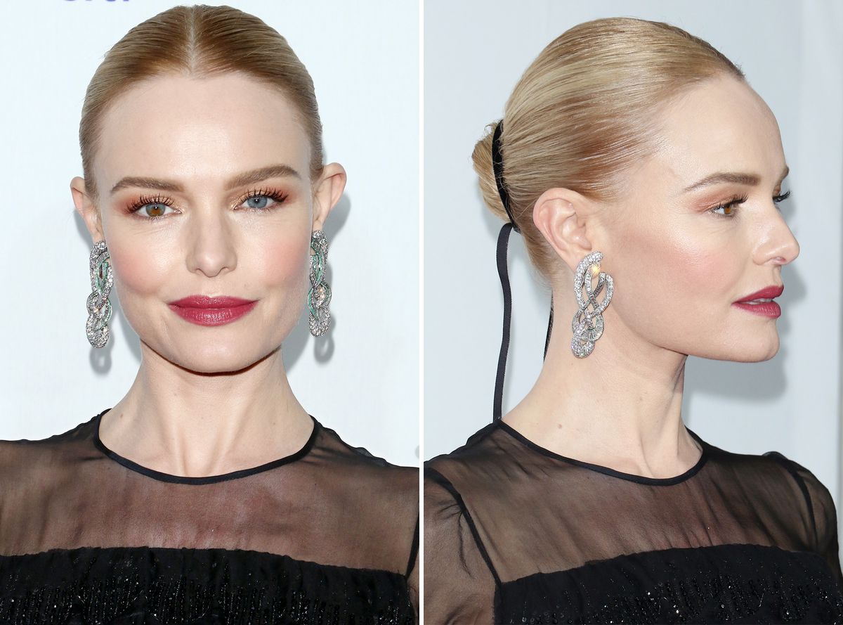 Kate Bosworth's Ribbon-Tied Bun