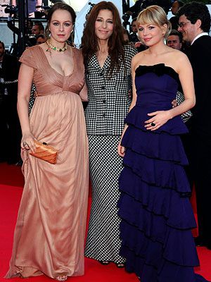 Samantha Morton, Catherine Keener, Michelle Williams, Premiere of Synedoche, New York, 2008 Cannes Film Festival, Cannes Red Carpet Report, Fashion