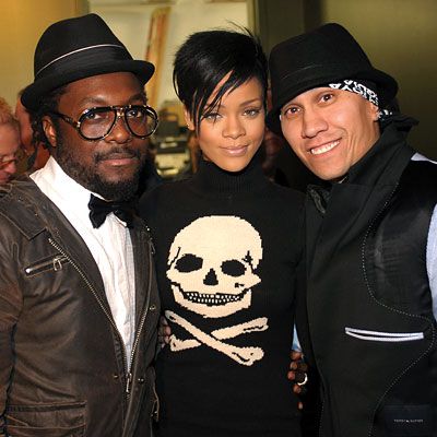 will.i.am, Rihanna and Taboo, 5th annual Peapod Foundation benefit, Los Angeles, Grammys, 2009 Grammy Awards