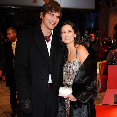 Demi Moore, Ashton Kutcher, Happy Tears premiere, 2009 Berlin Film Festival