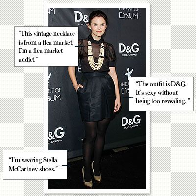 Ginnifer Goodwin in D&G, Opening of D&G boutique, Los Angeles