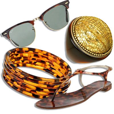 Tortoise Accessories, What's Right Now, Blu Bijoux, Casadei, Ringseclectic, Ray-Ban