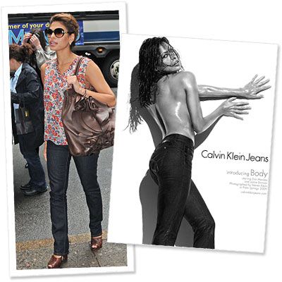 Eva Mendes - Calvin Klein - Jeans - Designer News