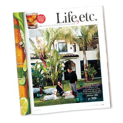 15 Years of InStyle - Stars at Home - Greenest Home - Jessica Alba