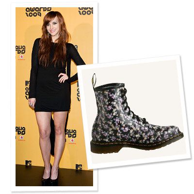 What's Right Now - Ashlee Simpson's Doc Martens Fashion Flashback