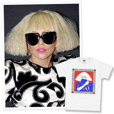 Lady Gaga&rsquo;s Haitian Relief T-Shirt