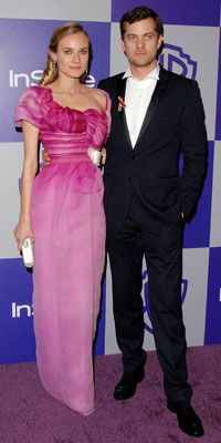 Diane Kruger in Christian Lacroix and Joshua Jackson