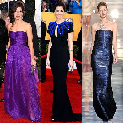 Oscar Dress Predictions - Sandra Bullock - Bottega Veneta - Alexander McQueen - Armani Prive