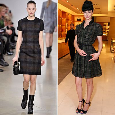 If You Like Solid Dresses, Try Plaid Dresses