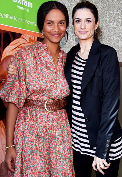 2011 Academy Awards - Oxfam and InStyle Luncheon - Joy Bryant and Livia Firth
