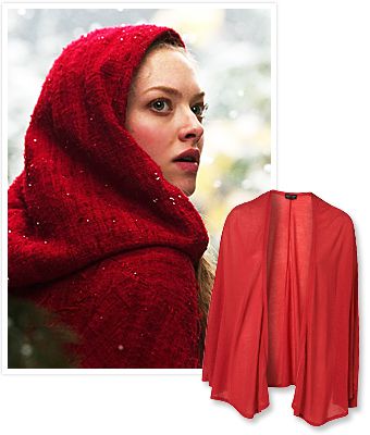 Amanda Seyfried, Red Riding Hood, Capes, Topshop
