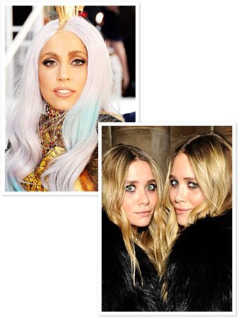 Lady Gaga, Mary-Kate Olsen, Ashley Olsen