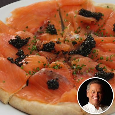 Wolfgang Puck - Pizza with Smoked Salmon - Holiday recipes