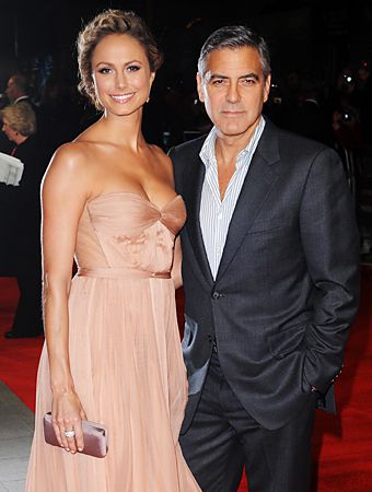 George Clooney and Stacey Kiebler