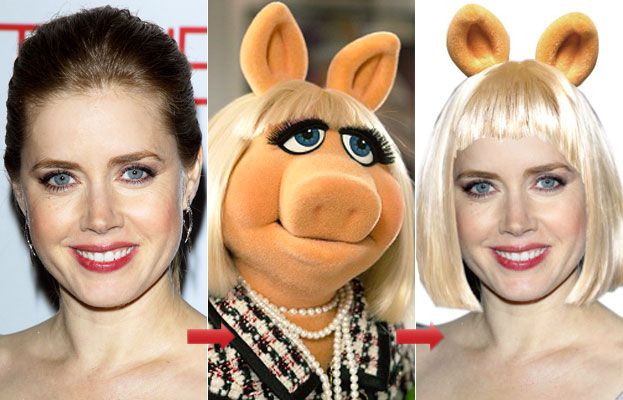 The Muppets - Amy Adams - Miss Piggy