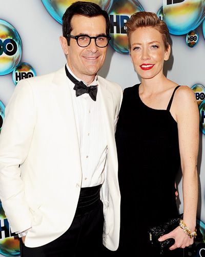 Ty Burrell and Holly Burrell