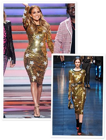 Jennifer Lopez, American Idol, Dolce & Gabbana