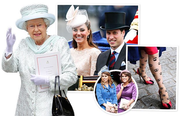 Queen Elizabeth, Duchess Catherine, Prince William, Diamond Jubilee