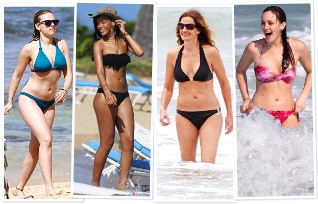 Scarlett Johansson, Rihanna, Julia Roberts, Leighton Meester
