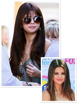 Selena Gomez - New Hair - Bangs