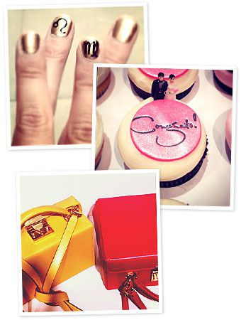 nails, cupcakes, Mark Cross, instagram