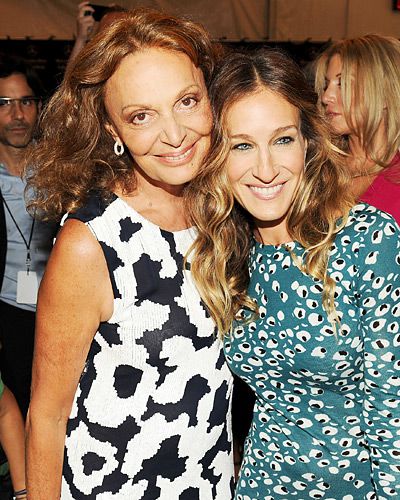 Sarah Jessica Parker and Diane von Furstenberg - New York Fashion Week