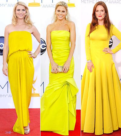 Yellow - Emmy 2012 Fashion Trends