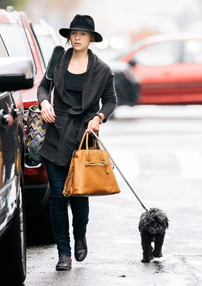 Claire Danes Dog Walking
