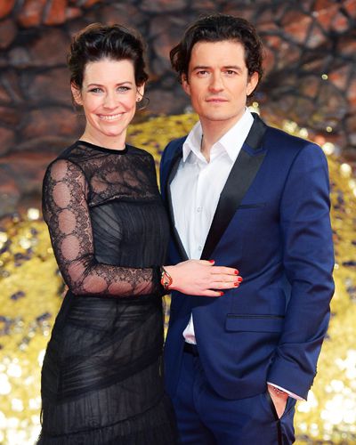 Evangeline Lilly and Orlando Bloom
