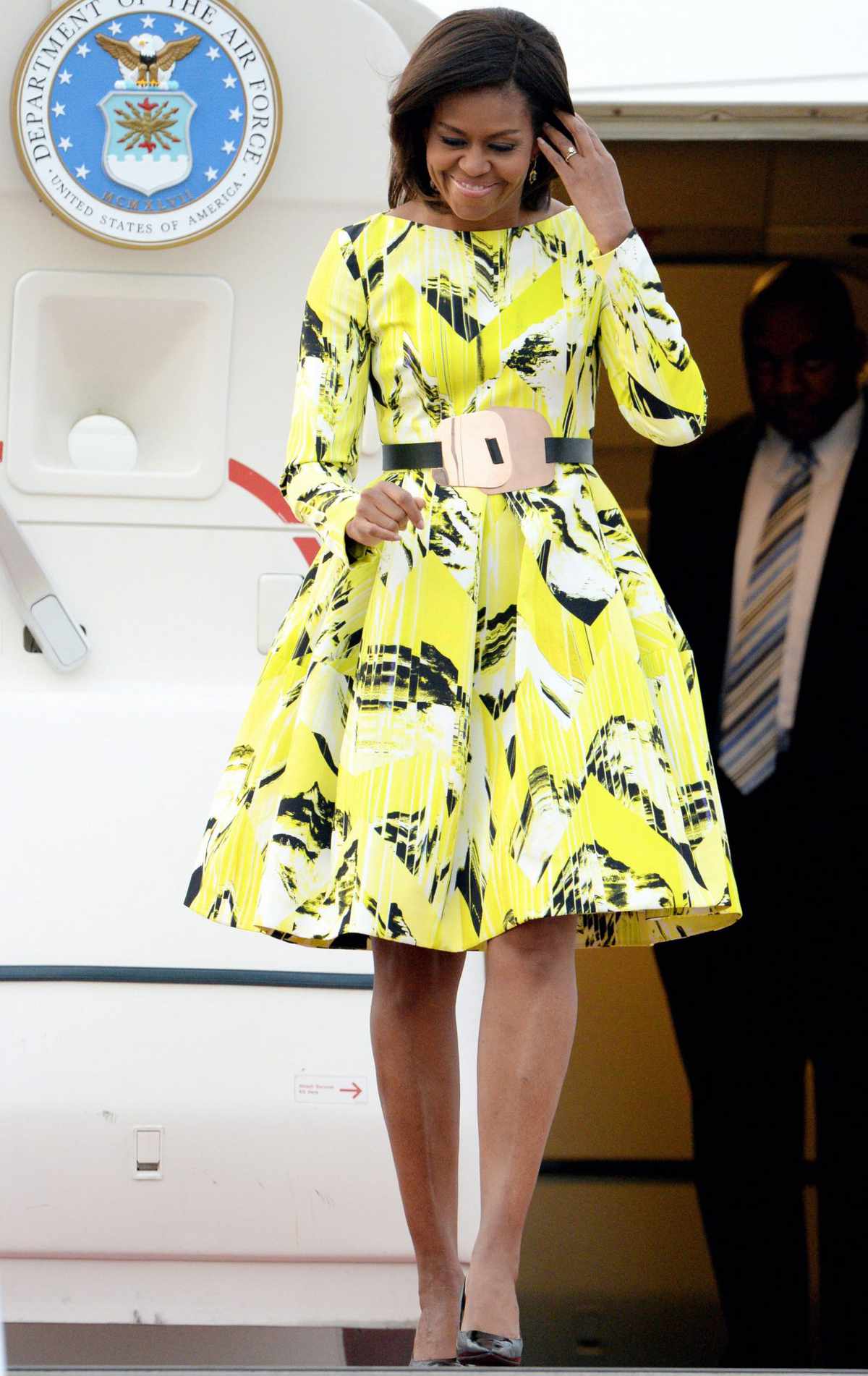 Michelle Obama in Kenzo
