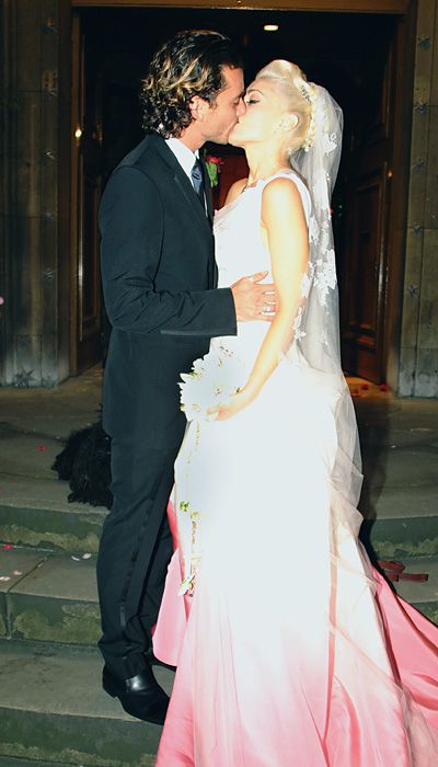 Celebrity Wedding Dresses - Gwen Stefani